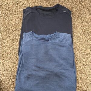 Lululemon Athletica Blue Short Sleeve Tee